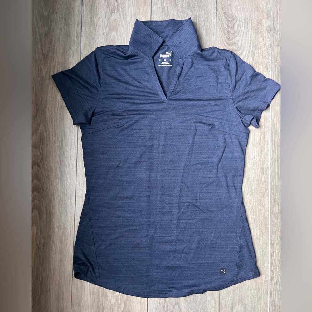 Puma Navy Polo Shirt for Men